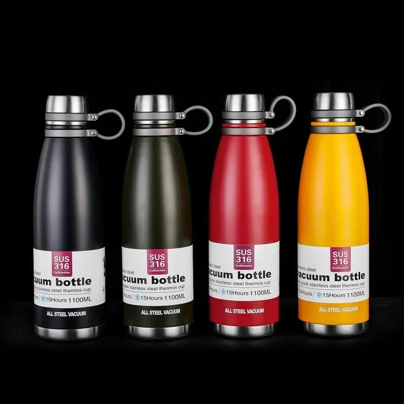 Stainless Steel Thermos Bottle, Vacuum Flask Thermal Sport Water Bottle, Portable Outdoor Sports Water Bottle, Tumbler Cup Thermal Mug, Hot And Cold Travel Water Bottle Stainless Steel Thermos Bottle, Vacuum Flask Thermal Sport Water Bottle, Portable Outdoor Sports Water Bottle, Tumbler Cup Thermal Mug, Hot And Cold Travel Water Bottle